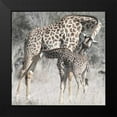 thumbnail image 2 of Bennion, Scott 12x12 Black Modern Framed Museum Art Print Titled - Mother and Daughter, 2 of 5