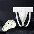 thumbnail image 6 of Shock Absorption Groin Guard for Men Kid Boxing Sparring Jockstrap Abdominal Protectors Groin Protectors Grappling Gear, 6 of 9