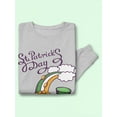 thumbnail image 3 of St. Patrick's Day Rainbow Pot Sweatshirt Men -Image by Shutterstock, Male Medium, 3 of 4