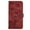Winered, variant on Decase Phone Shell for Apple iPhone 15,Butterfly Cat Embossed Pattern Folio PU Leather Card Slots Holder Wallet Cover Case With Magnetic Clasp,for iPhone 15 - Winered