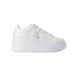 thumbnail image 2 of TENIS CASUAL DE MUJER BLANCO SINTETICO MARCA LEON 4016, 2 of 4
