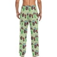 thumbnail image 2 of HPINK-T Pajama Pants for Men Sleep Lounge Pants Pjs Bottoms with Pockets, 2 of 13