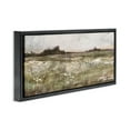 thumbnail image 3 of Stupell Industries Rural Country Meadow Landscape Painting Black Floater Framed Canvas Art Print Wall Art, 25 x 11, 3 of 9
