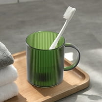 sruoe Toothbrush Holders, Bathroom Cups, Toothbrush Cup, Bathroom Tumblers, Portable Unbreakable Household Brushing Cup, Bathroom Cup Tumbler for Adult, Travel, Plastic Mouthwash Cups