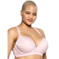 thumbnail image 4 of Paramour by Felina | Carolina Seamless Plunge Contour Bra | New Colors (Powder Tiger, 34G), 4 of 4
