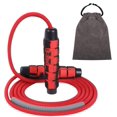thumbnail image 1 of Adjustable Speed Skipping Rope with Tangle-free Weighted Jump Rope Ball Bearing Non-slip Handles for Adults Kids Training Cardio Endurance Fitness Exercise Jump Ropes, 1 of 7