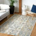 thumbnail image 2 of SAFAVIEH Tulum Eason Southwestern Area Rug, 9' x 12', Ivory/Grey, 2 of 8