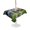 Black, White, Gold, variant on Outdoor Tablecloth with Umbrella Hole for Patio/Picnic/Party/Camping, Footballs Goal Waterproof Table Cloth Rectangle Table Cover Washable, Balls Sports Gaming Stadium Lights (60"x 84")