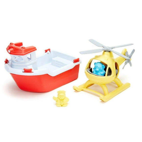 Green Toys Bateau de Sauvetage FFP