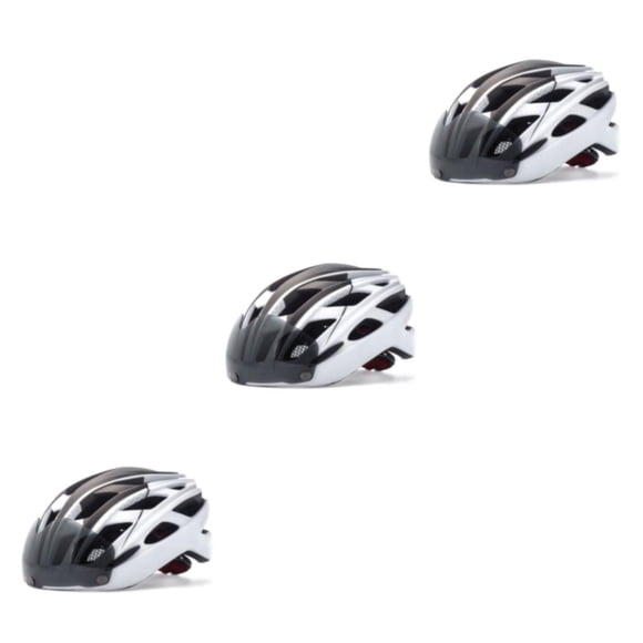 Casco de bicicleta Wosthever ligero para hombres adultos Protección de seguridad Portabilidad Blanco y Gris