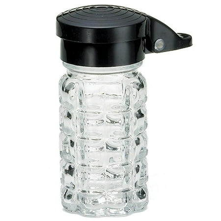 

1.5 oz Moisture Proof Shaker Black ABS Top Pack of 2