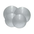 Range Kleen Stainless Steel Stove Burner Covers, 4 Count, Metal Lids