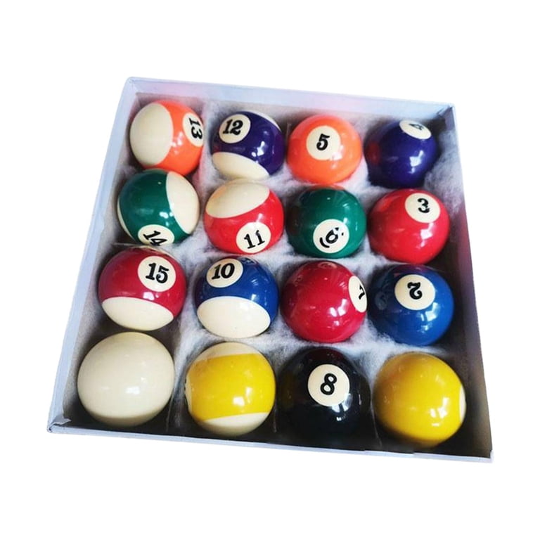16x Billiard Balls Set, Pool Balls Supplies, Replacement Training