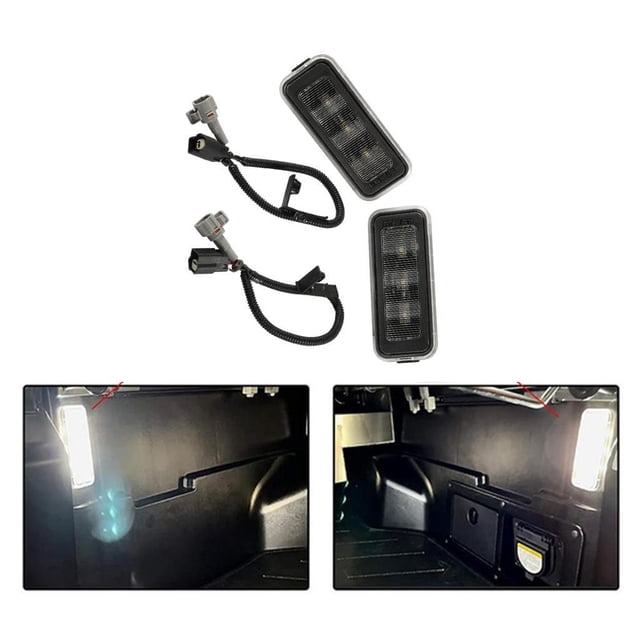 2x luces LED para caja de camión compatibles con 2020 2021 PT857-35200 Kits de iluminación de caja para reemplazo de accesorios Cola Luces de caja de camión