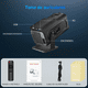 thumbnail image 4 of Proyector Hy320 Hd 4k 1080p Android 11 Wifi 390 Lab.G,Gris, 4 of 5