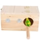 thumbnail image 5 of Caja de cría de aves Caja de anidación ecológica de madera Casa incubadora cálida Jaula Nido de pájaro Suministros para mascotas ANGGREK Otros, 5 of 8