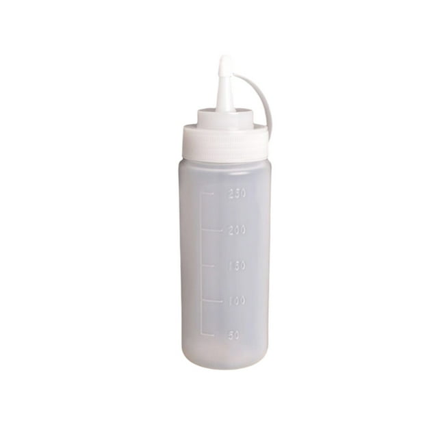 Matsuzay Botella de escala exprimible, organizador de condimentos de salsa de tomate de plástico, dispensador de contenedores de cocina para restaurante Organizadores de utensilios de cocina Blanco Matsuzay HA081645-01