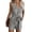 Grey, variant on HNMKIU Plus Size Sleeveless Rompers for Women Casual V Neck Bow Pocket Shorts Wide Leg Jumpsuits Summer Fashion Jean Jumpsuit Beige,L