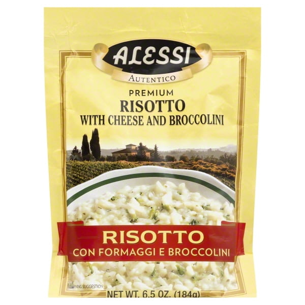Alessi Risotto With Cheese And Broccolini 8 Oz. Case Of 6