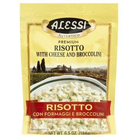Alessi Risotto With Cheese And Broccolini 8 Oz. Case Of