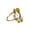 Gold-color, variant on 7829 Double Layer Finger Rings Delicate Adjustable Opening Rings Eye Catching Finger Jewelry Suitable for Daily Party Wear