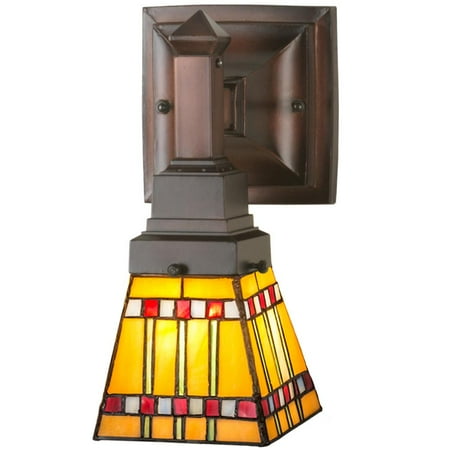 Meyda Tiffany Prairie Corn 1 Light Wall Sconce