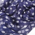 thumbnail image 6 of UJNDER Shawl Wraps for Women Elegant Sophisticated Scarf with Polka Pattern Lightweight Breathable Soft Shawl Scarf for Women Navy_001,One Size, 6 of 7
