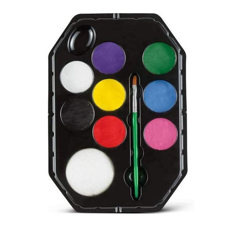 Snazaroo Face Paint Palette Kit - Rainbow (8 Colors)