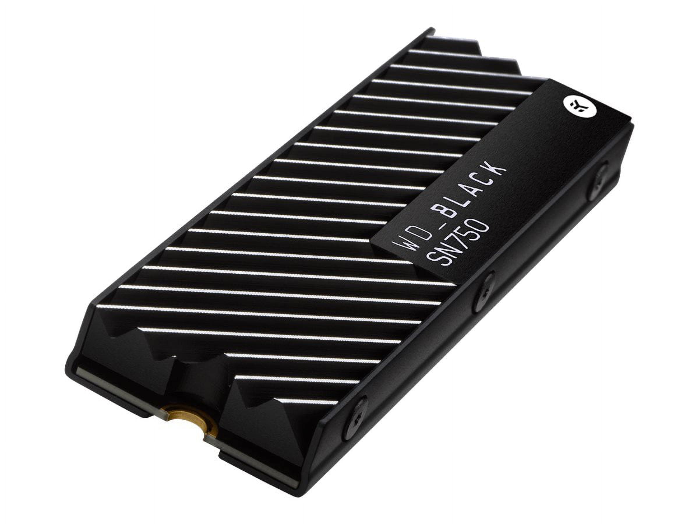 WD Black SN750 NVMe SSD WDS200T3XHC - Solid state drive - 2 TB - internal - M.2 2280 - PCI Express 3