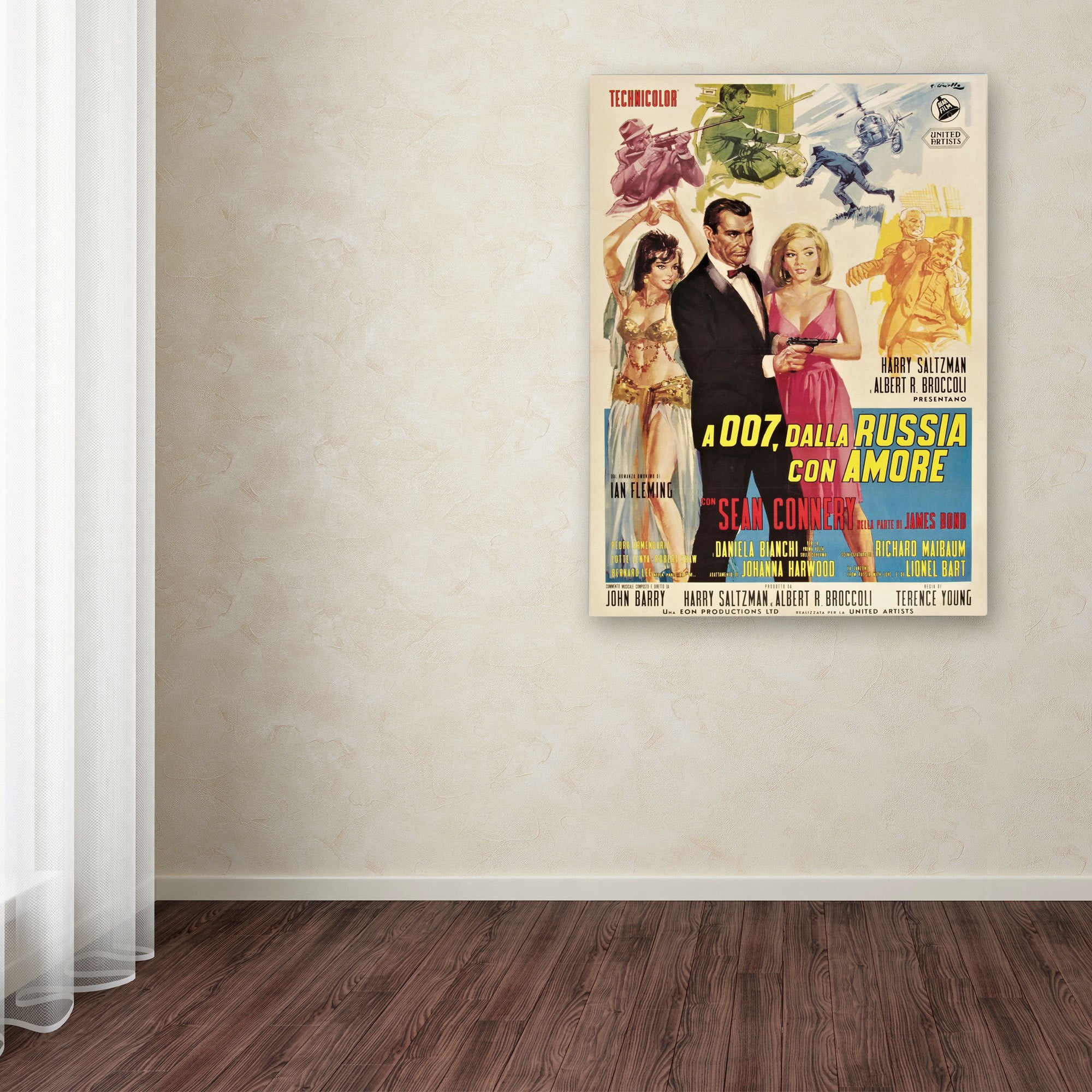 Vintage Apple Collection 'From Russia With Love' Canvas Art