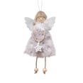 thumbnail image 1 of Adornos Juguete Niña Ángel Navidad Lindos Muñecos para Bebés Regalos (gris), 1 of 3