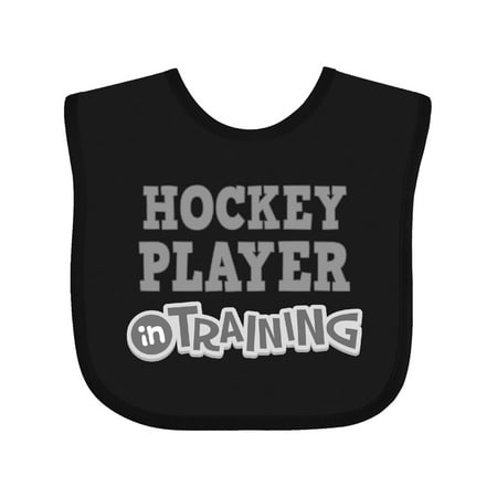 

Inktastic Future Hockey Player in Training Gift Baby Boy or Baby Girl Bib