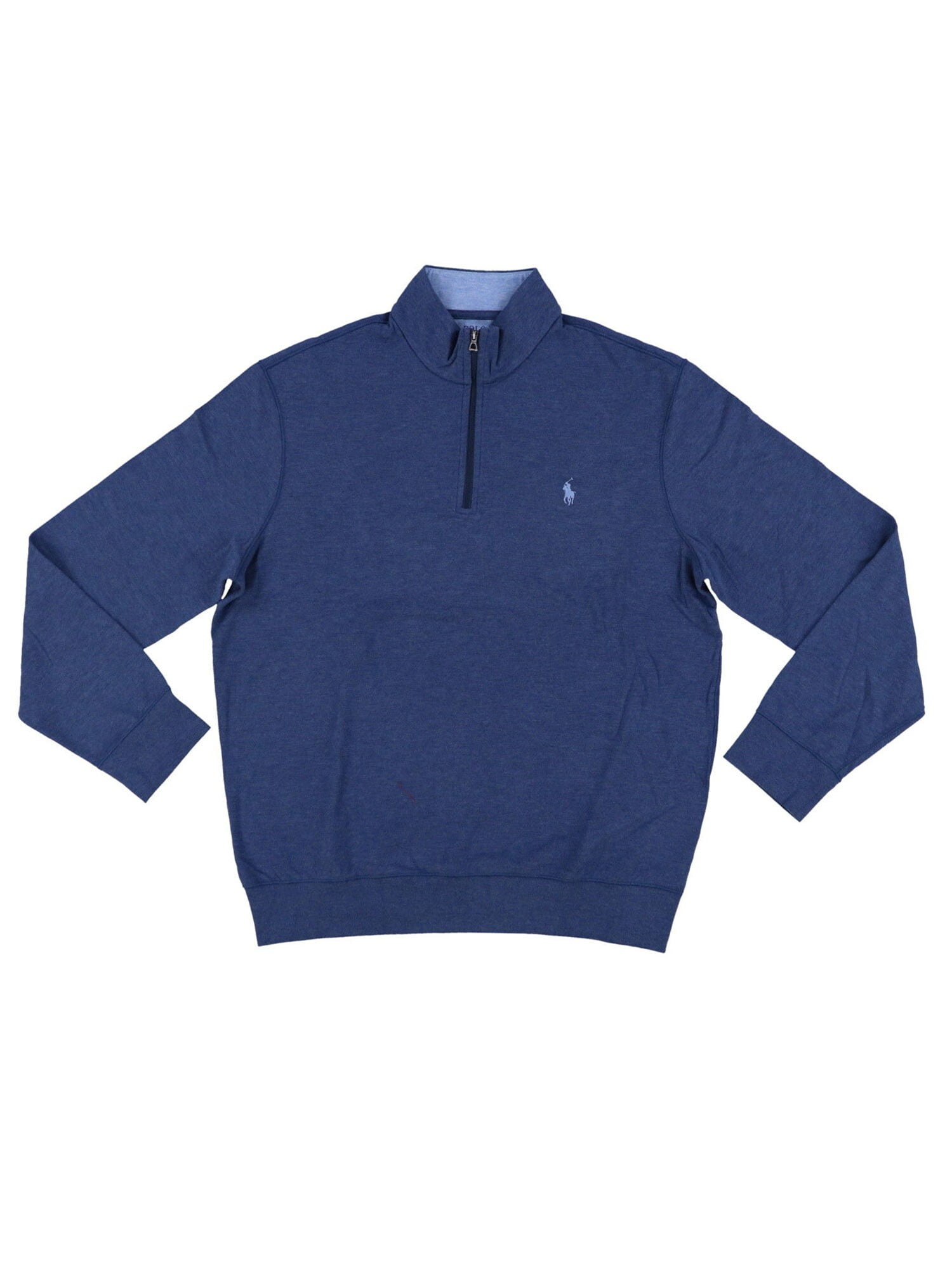 ralph lauren blue quarter zip