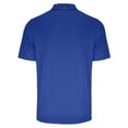 thumbnail image 3 of Men's Cutter & Buck Royal Atlanta Braves Forge Eco Stretch Recycled Polo, 3 of 3