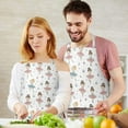 thumbnail image 3 of Ballet Princess Pattern Apron-Garden Aprons for Women with Pockets-Cotton Linen Waterproof Kitchen Cooking Gardening Aprons Adjustable for Kitchen,Cooking,BBQ and Salon 33x27 Inch, 3 of 7