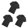 thumbnail image 3 of Chaqueta de Chef Matsuzay Manga Corta Uniforme Transpirable Negro M, 3 of 6