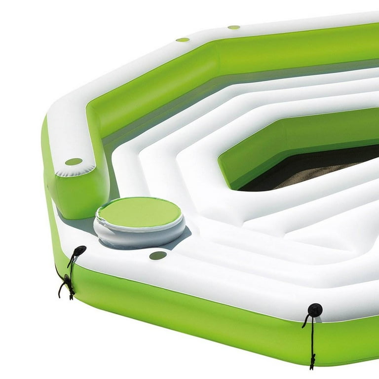 Intex key largo store inflatable island raft