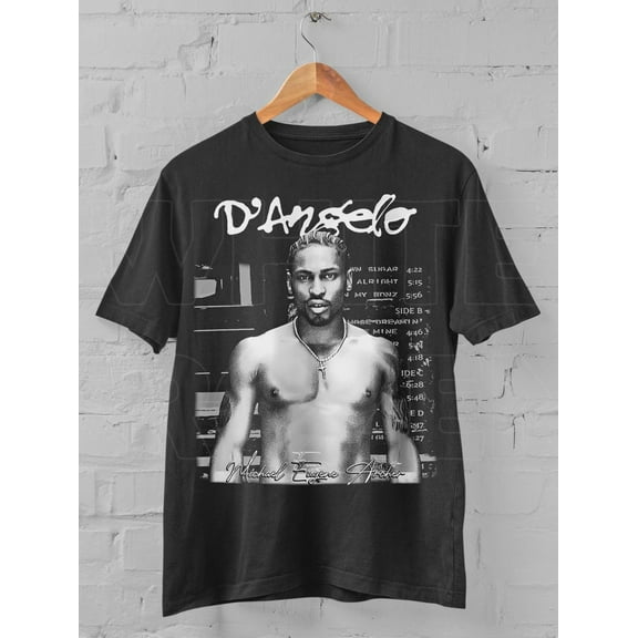 ZENUA D'Angelo T Shirt, Brown Sugar Tee, Concert Merch, Vntg Rap Tee 90S Rnb 2000'S Music, Rip Legend Music T-Shirt Hot Trending Shirt/Sweatshirt