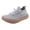 Gray, variant on Women's Barefoot ShoesTennis Zero Drop Minimalist Slip on Breathable Dress Sneakers for Outdoor Walking Casual Travel Black Size 8
