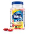 thumbnail image 2 of (3 pack) Tums+ Gas Relief, Chewy Bites Chewable Antacid Tablets, Lemon/Strawberry, 54 Count, 2 of 13