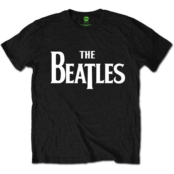 The Beatles Unisex T-Shirt Drop T Logo (XX-Large)