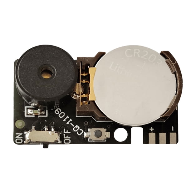 Maker Cricket Noise Prank Ruido molesto Bromas de oficina para adultos Negro