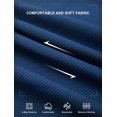 thumbnail image 4 of MASKERT Men's Pants 4-Way Stretch Athletic Pants with Pockets Moisture Wicking Breathable Drawstring Elastic Waist Casual Lounge Pants for Workout Running Travel, 4 of 9