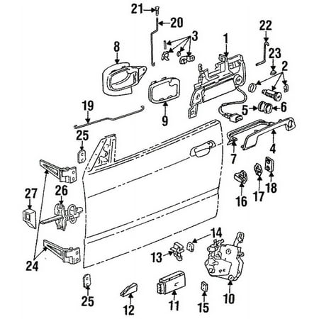 Genuine OE BMW Handle, Outside Cover - 51-21-8-122-441
