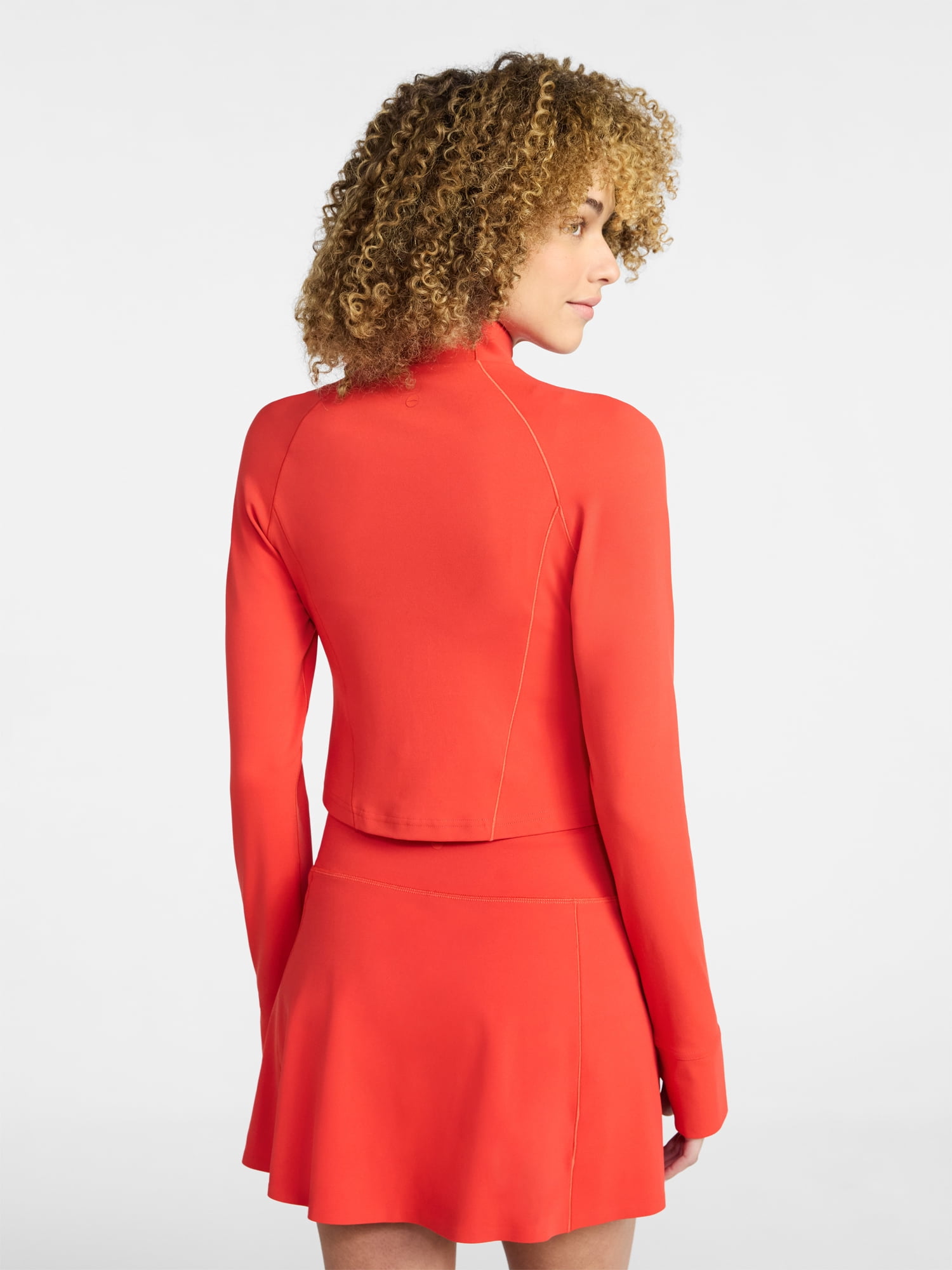 Avia Women's SoftSculpt Cropped Jacket, Sizes XS-XXXL