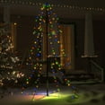 thumbnail image 3 of vidaXL Christmas Cone Tree 200 LEDs Indoor and Outdoor 3x5 ft, 3 of 8