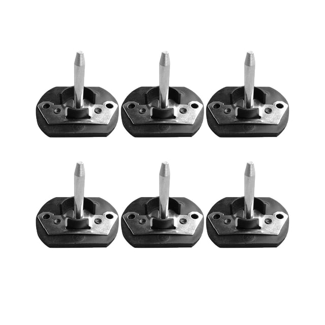 GROWTH TANK 6 Pieces Sofa Sectional Connector Easy to Use Accs Couch Sectional Connector