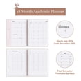 thumbnail image 3 of Rileys & Co Planner 2024-2025 Academic Year, 18-Month Floating Weekly Planner - Modern Weekly & Monthly Agenda Planner (8.5 x 11 inch, Beige), 3 of 7