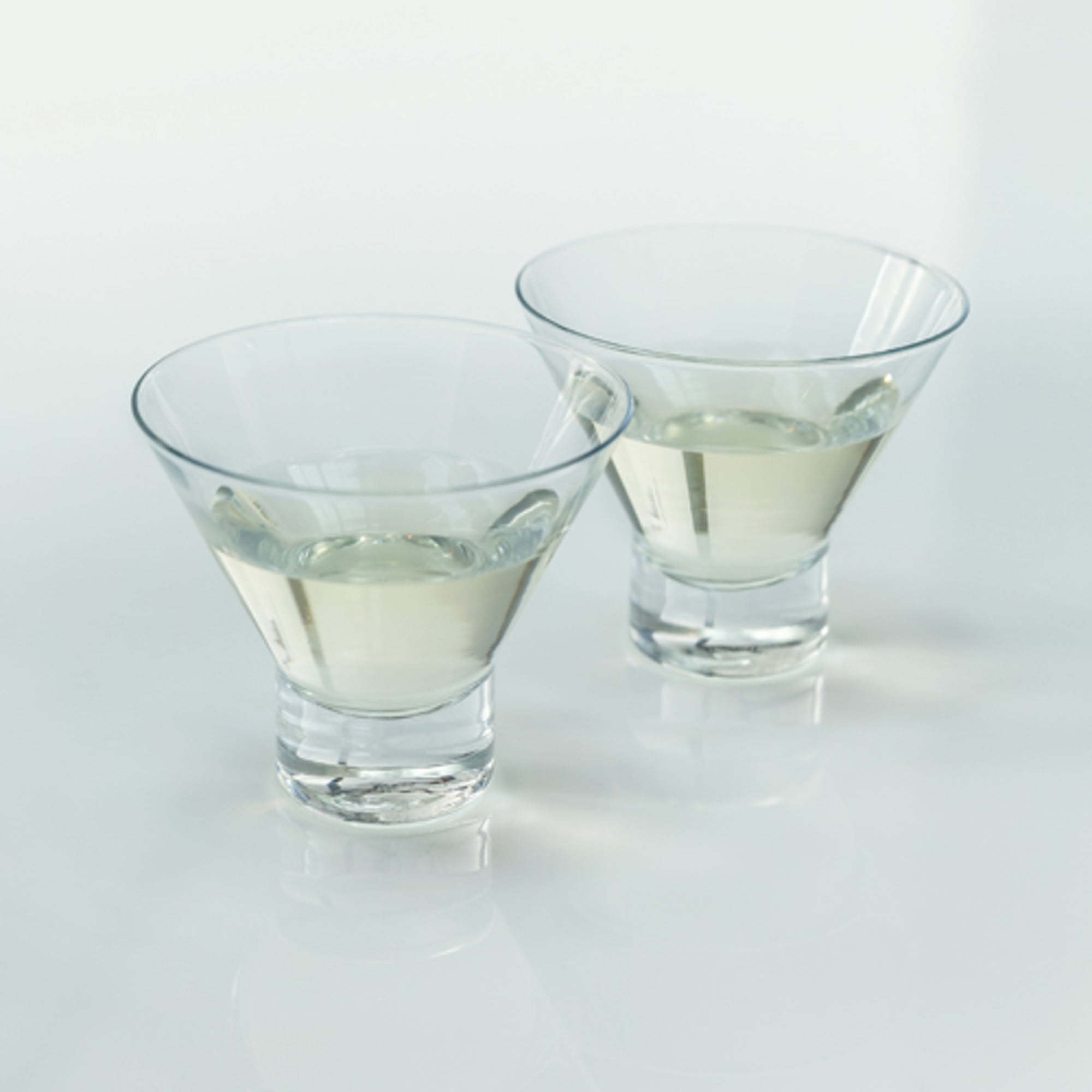 Viski Faceted Martini Glasses, Preium Crystaal Cocktail Coupe Glasses, Home  and Bar Drinkware, Stemm…See more Viski Faceted Martini Glasses, Preium