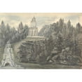 thumbnail image 3 of Anne Rushout 24x18 Black Modern Framed Museum Art Print Titled - At Alton Towers (1824 to 1832), 3 of 5